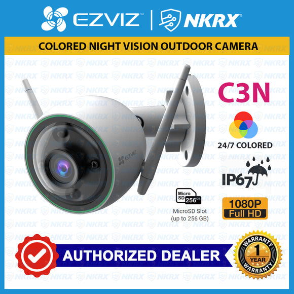 Ezviz C3N 24/7 Colored Outdoor Wi-Fi Security Smart Camera